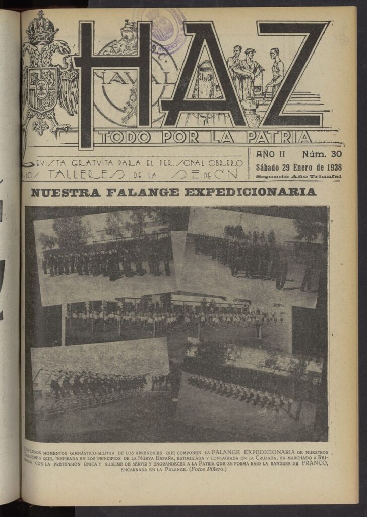 Miniatura de Haz del 29 de enero de 1938, nº 30