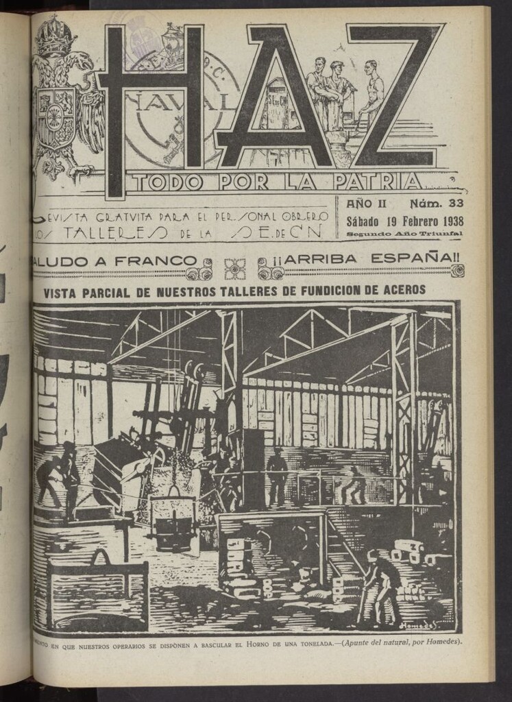 Miniatura de Haz del 19 de febrero de 1938, nº 33