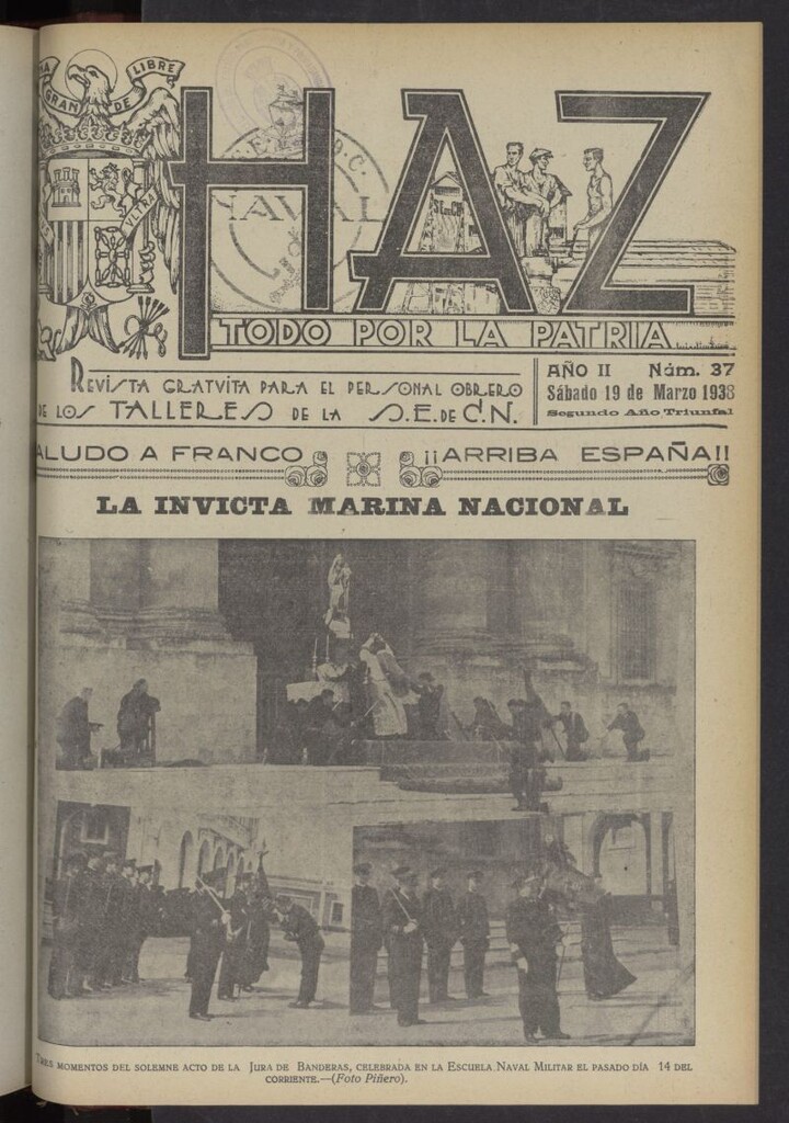 Miniatura de Haz del 19 de marzo de 1938, nº 37