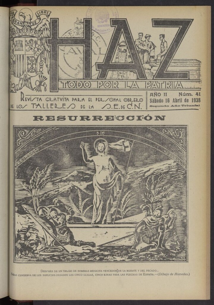 Miniatura de Haz del 16 de abril de 1938, nº 41