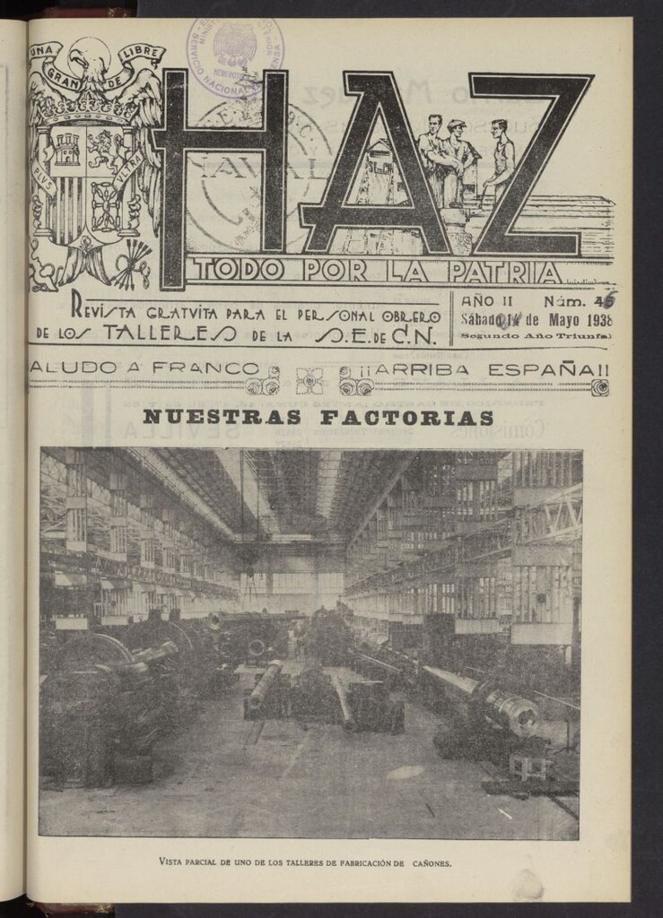 Miniatura de Haz del 21 de mayo de 1938, nº 46