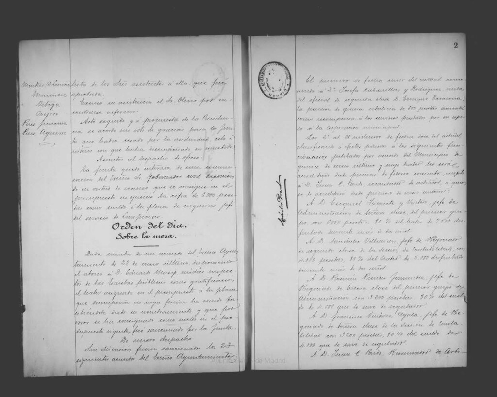 Miniatura de Actas de acuerdos del Ayuntamiento. Tomo 555 del año 1915 (27 febrero a 29 diciembre)