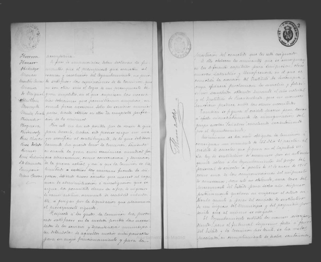 Miniatura de Actas de acuerdos del Ayuntamiento. Tomo 567 del año 1917 (22 noviembre a 23 noviembre)