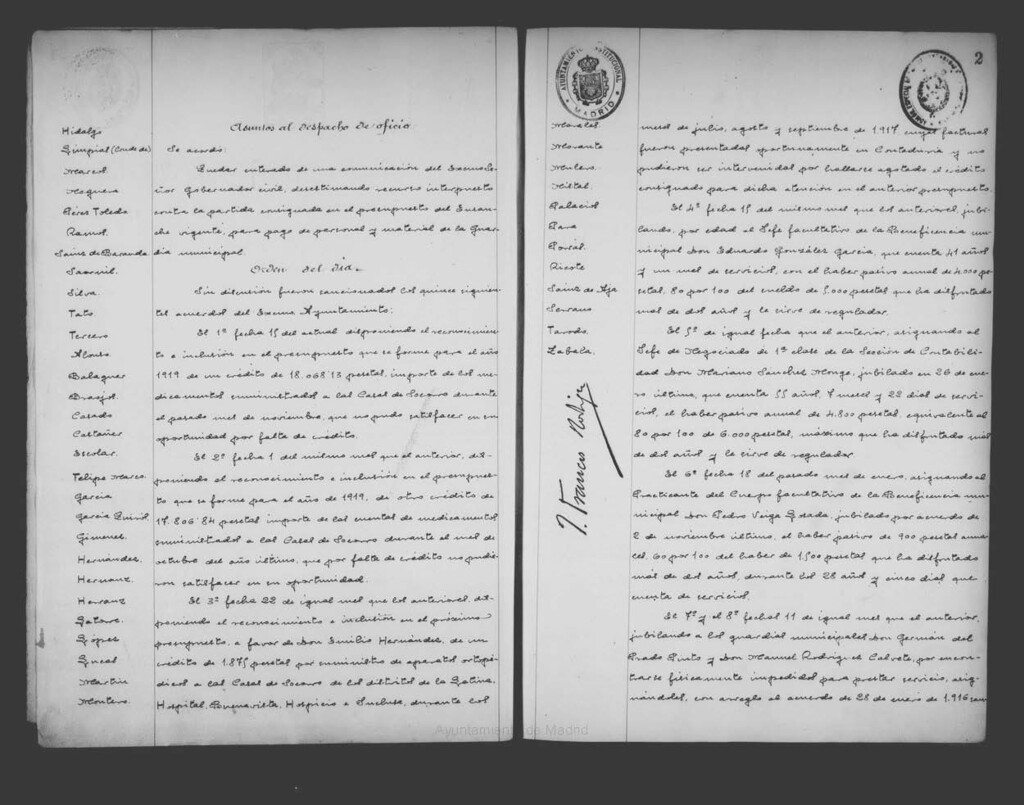 Miniatura de Actas de acuerdos del Ayuntamiento. Tomo 577 del año 1918 (26 febrero 1918 a 9 abril 1919)