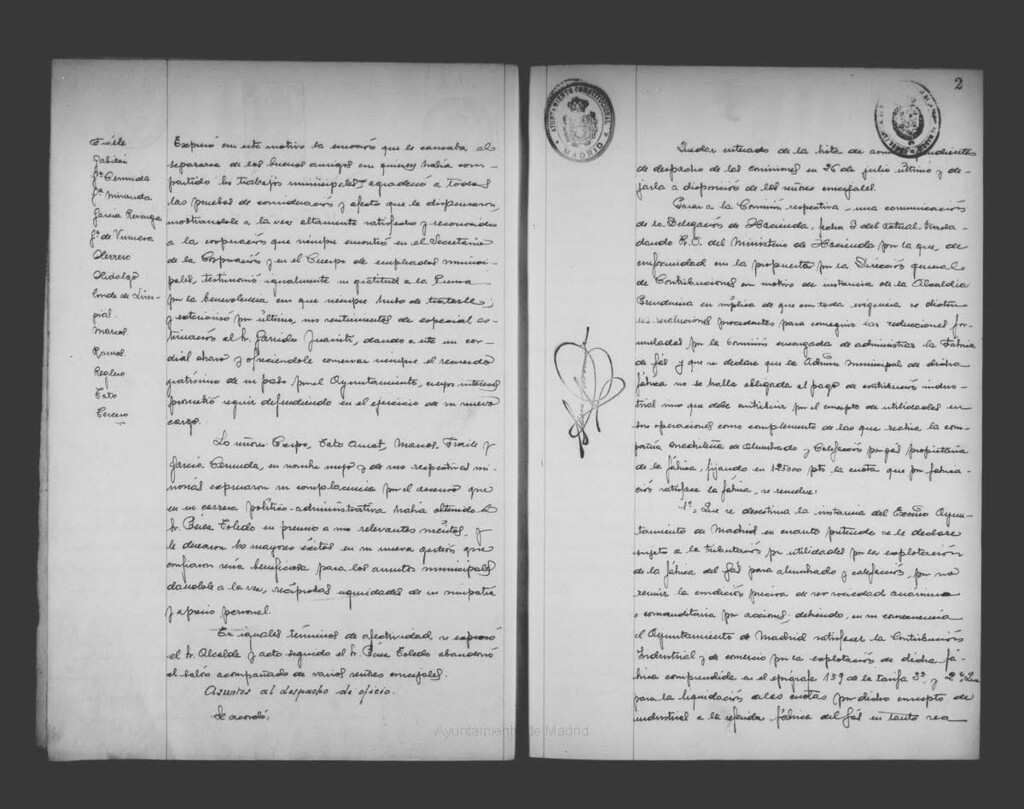 Miniatura de Actas de acuerdos del Ayuntamiento. Tomo 581 del año 1919 (1 agosto a 31 octubre)