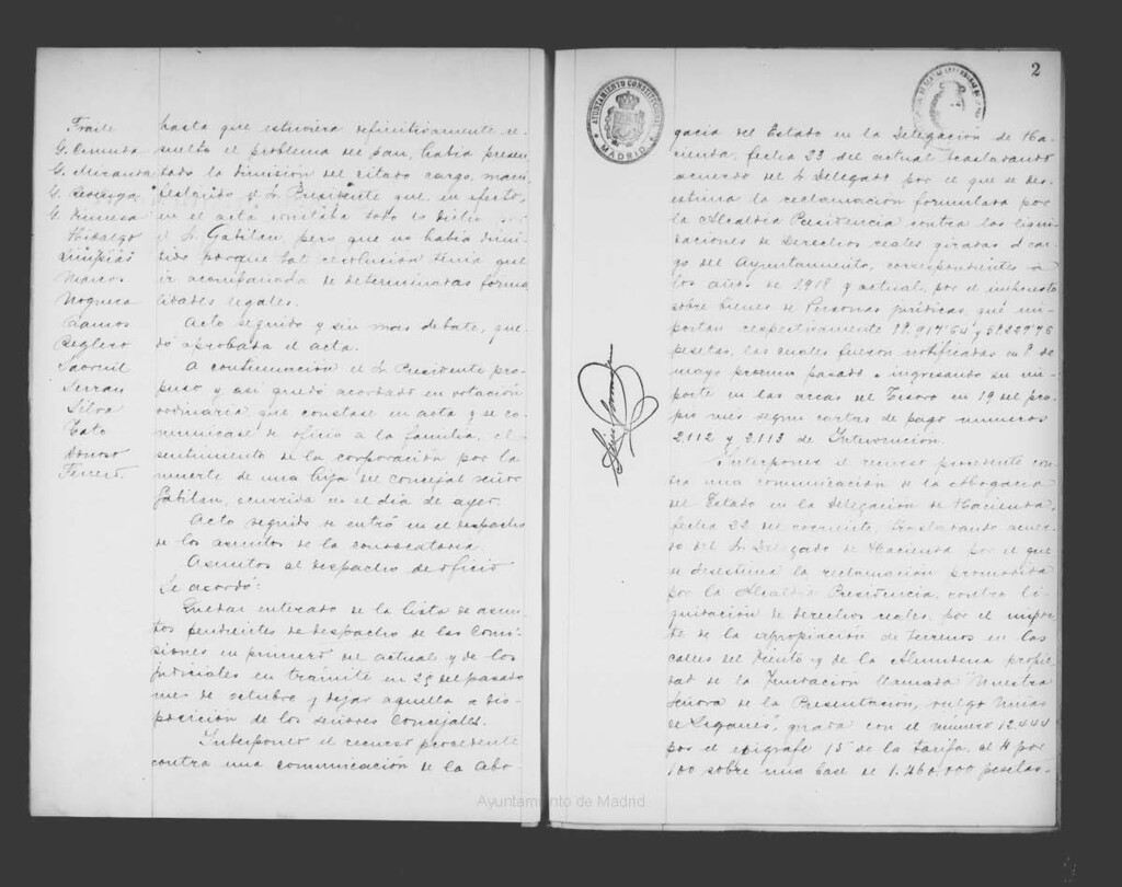 Miniatura de Actas de acuerdos del Ayuntamiento. Tomo 582 del año 1919 (7 noviembre a 26 diciembre)