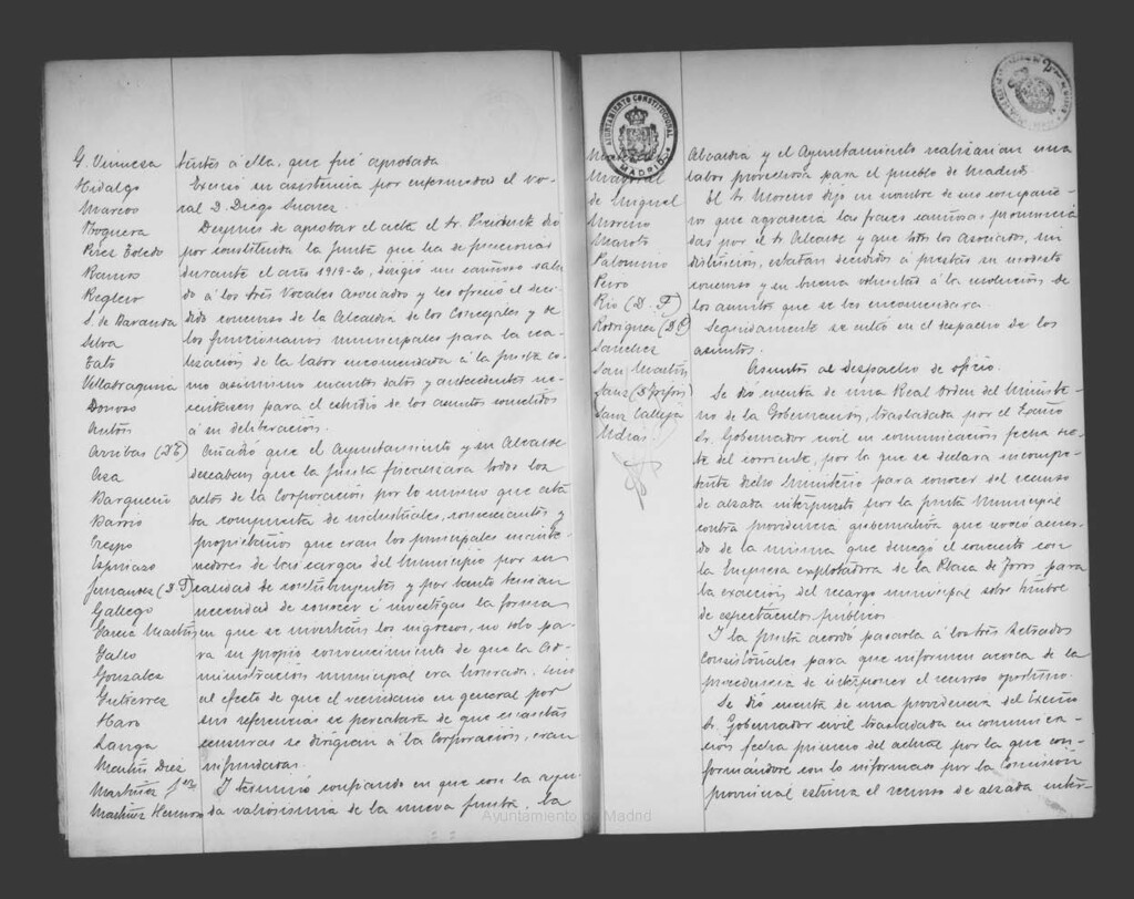 Miniatura de Actas de acuerdos del Ayuntamiento. Tomo 583 del año 1919 (21 mayo 1919 a 10 mayo 1920)