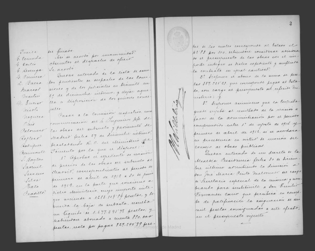 Miniatura de Actas de acuerdos del Ayuntamiento. Tomo 597 del año 1922 (6 enero a 22 febrero)