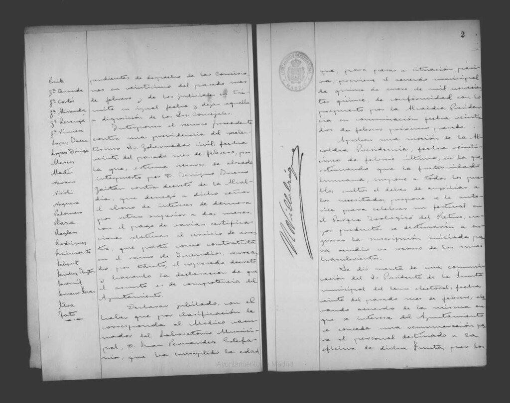 Miniatura de Actas de acuerdos del Ayuntamiento. Tomo 599 del año 1922 (3 marzo a 31 marzo)