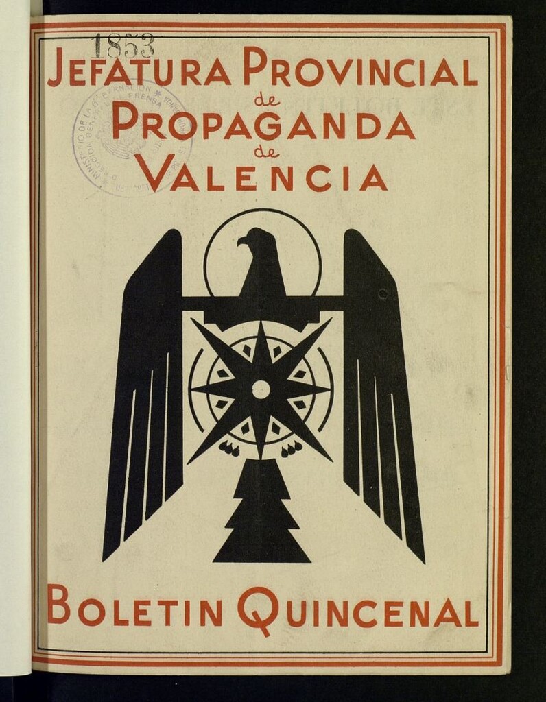Miniatura de Boletín Quincenal de la Jefatura Provincial de Propaganda de Valencia