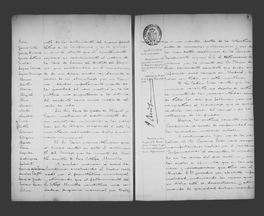Miniatura de Actas de acuerdos del Ayuntamiento. Tomo 605 del año 1923 (5 enero a 23 febrero)