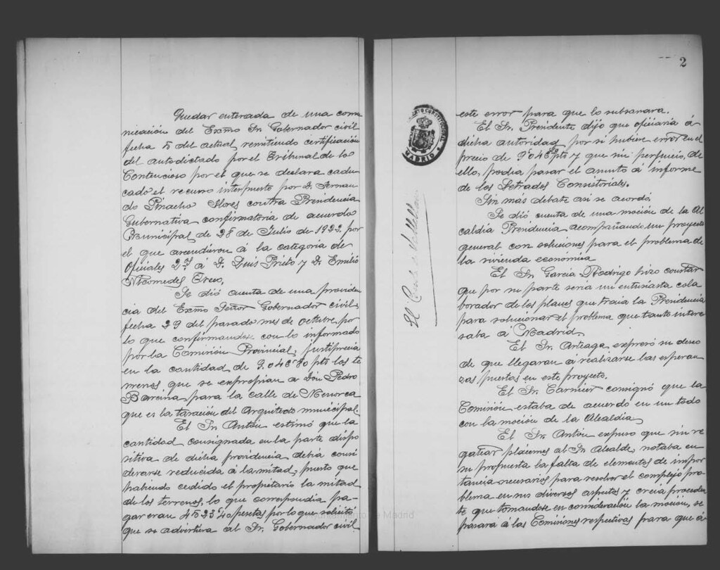Miniatura de Actas de acuerdos del Ayuntamiento. Tomo 620 del año 1924 (12 noviembre a 31 diciembre)