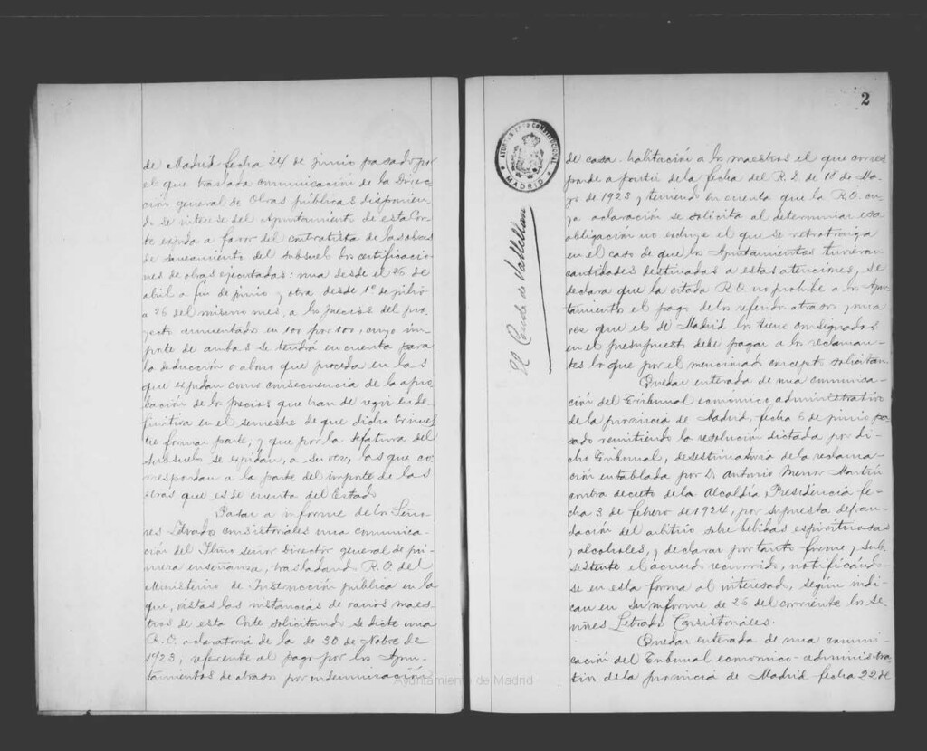 Miniatura de Actas de acuerdos del Ayuntamiento. Tomo 627 del año 1925 (1 julio a 30 septiembre)