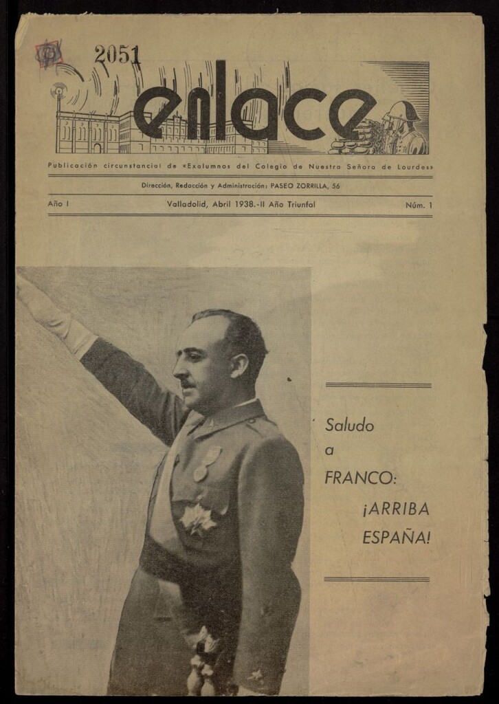 Miniatura de Enlace de abril de 1938, nº 1