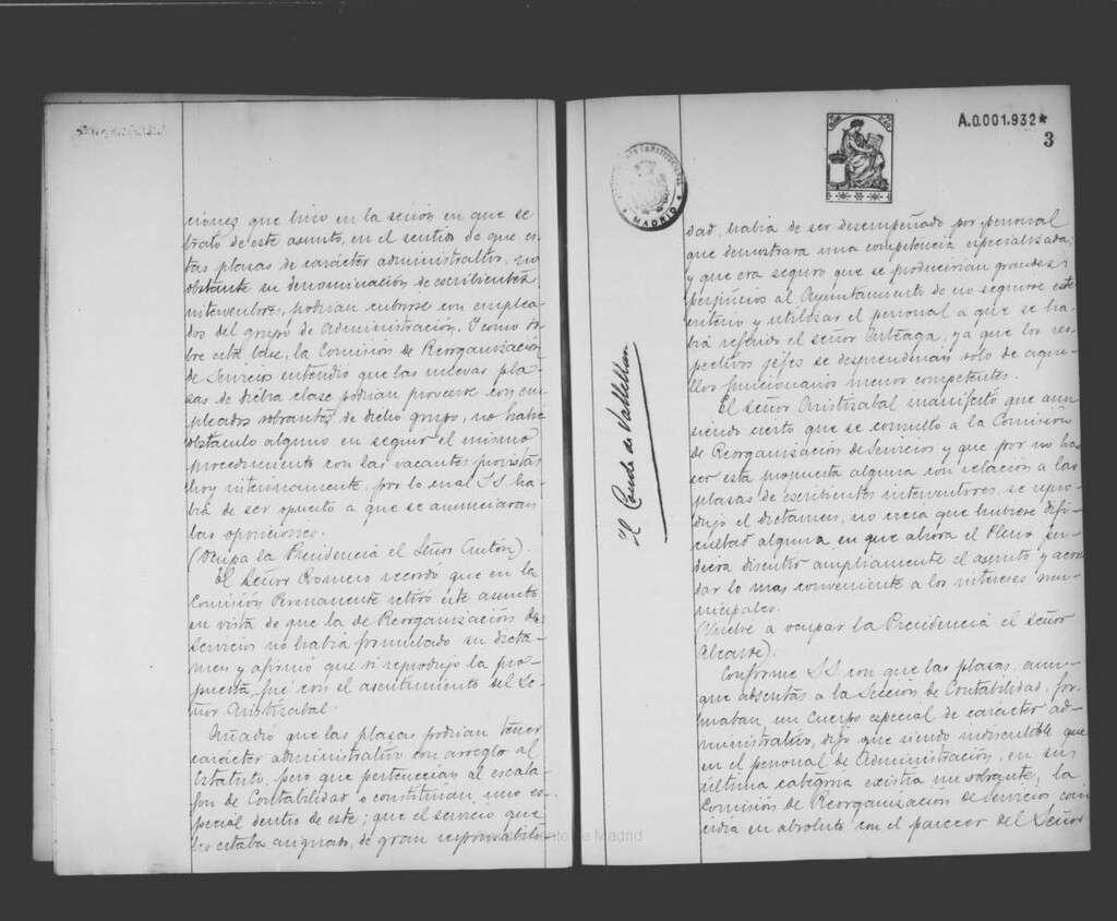 Miniatura de Actas de acuerdos del Ayuntamiento. Tomo 641 del año 1927 (25 enero a 28 abril)