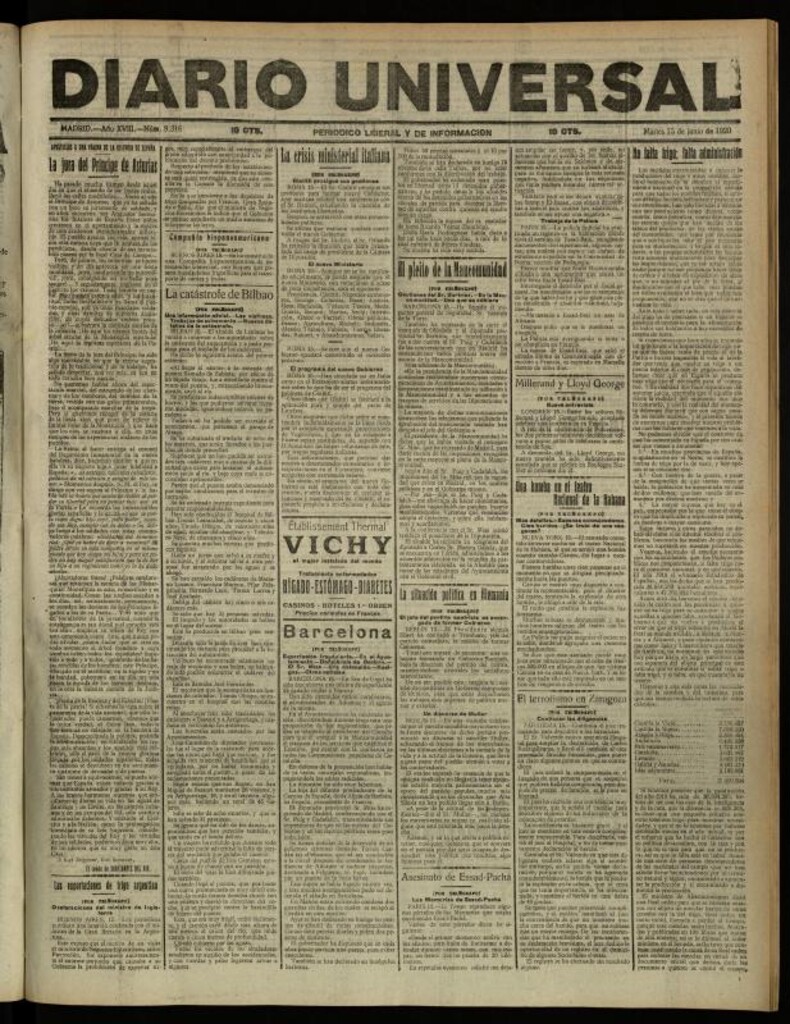 Miniatura de Hoja informativa : militar del 5º Cuerpo del Ejército de Aragón del 25 de agosto de 1938, nº 25