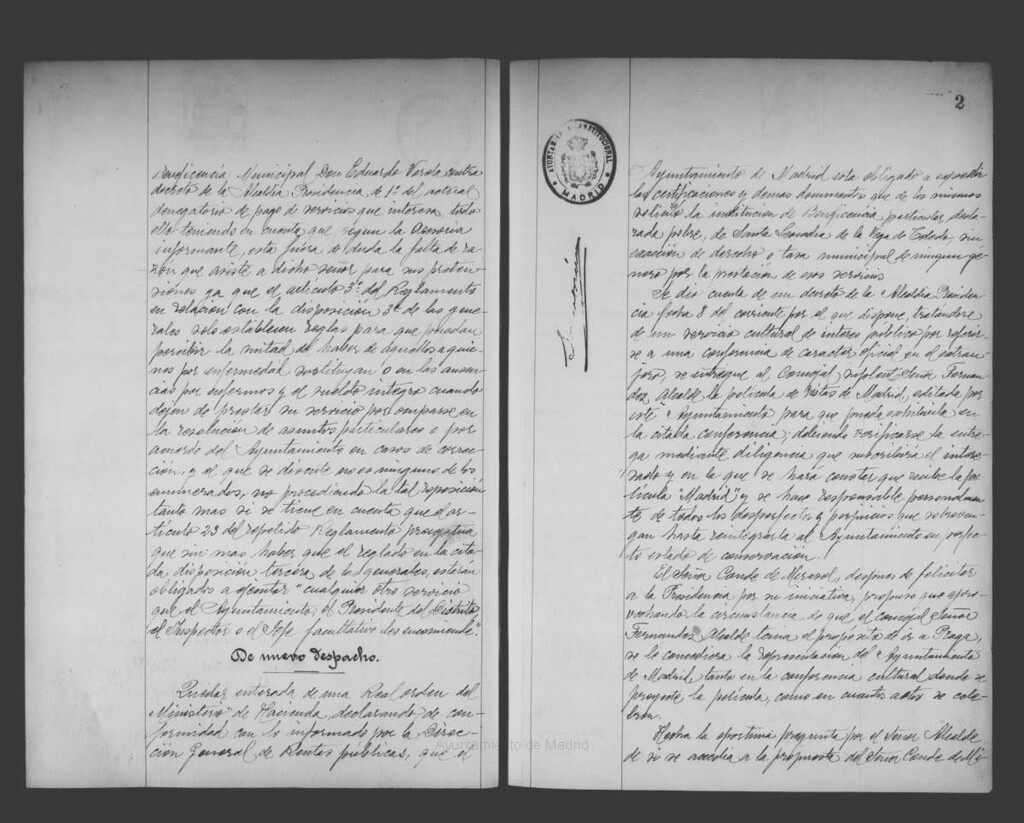 Miniatura de Actas de acuerdos del Ayuntamiento. Tomo 646 del año 1927 (13 julio a 27 julio)