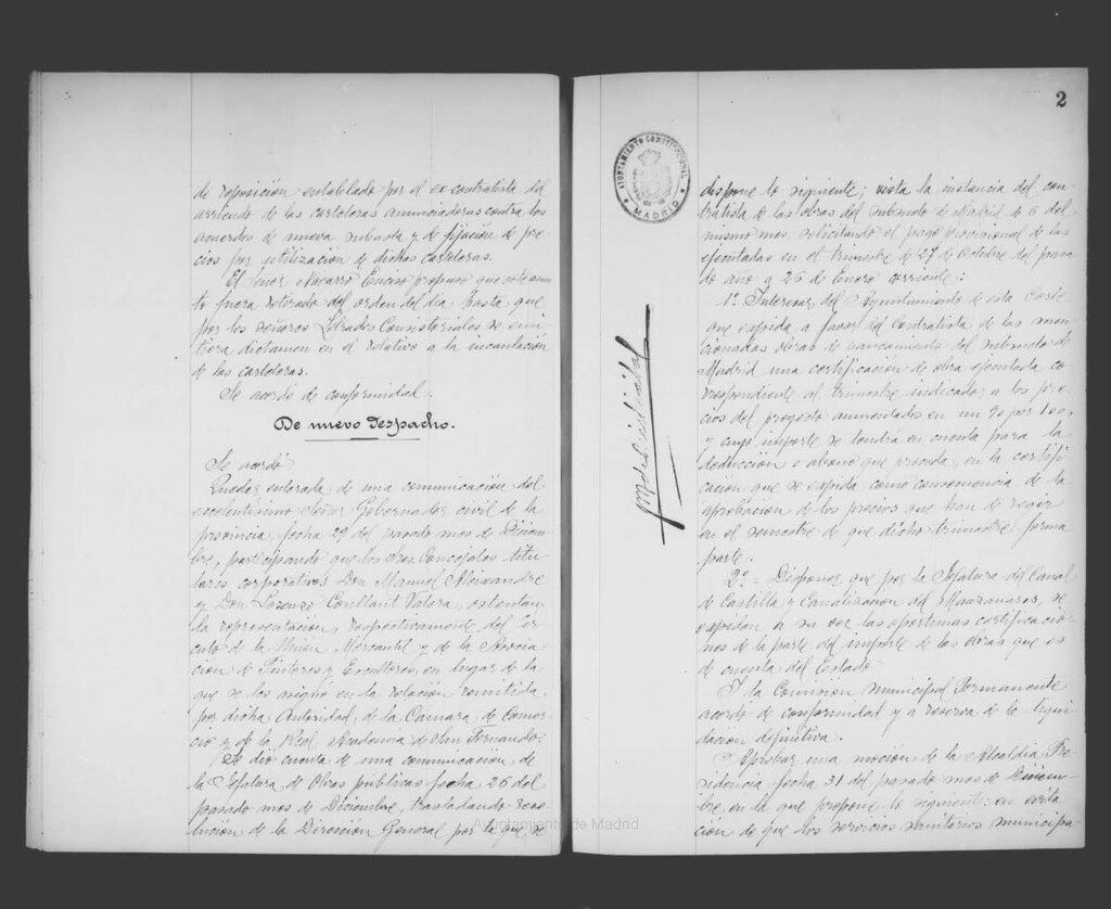 Miniatura de Actas de acuerdos del Ayuntamiento. Tomo 651 del año 1928 (4 enero a 29 febrero)