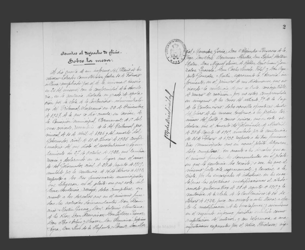Miniatura de Actas de acuerdos del Ayuntamiento. Tomo 652 del año 1928 (7 marzo a 3 mayo)