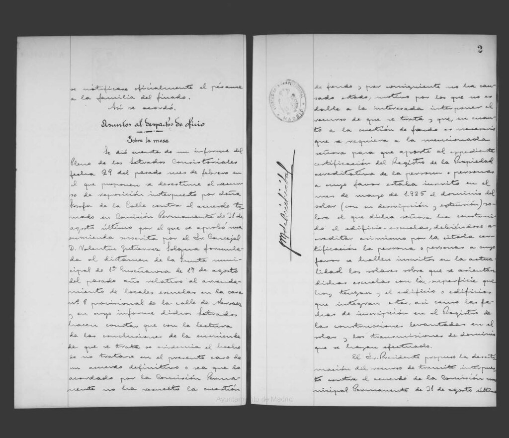 Miniatura de Actas de acuerdos del Ayuntamiento. Tomo 653 del año 1928 (9 mayo a 27 junio)