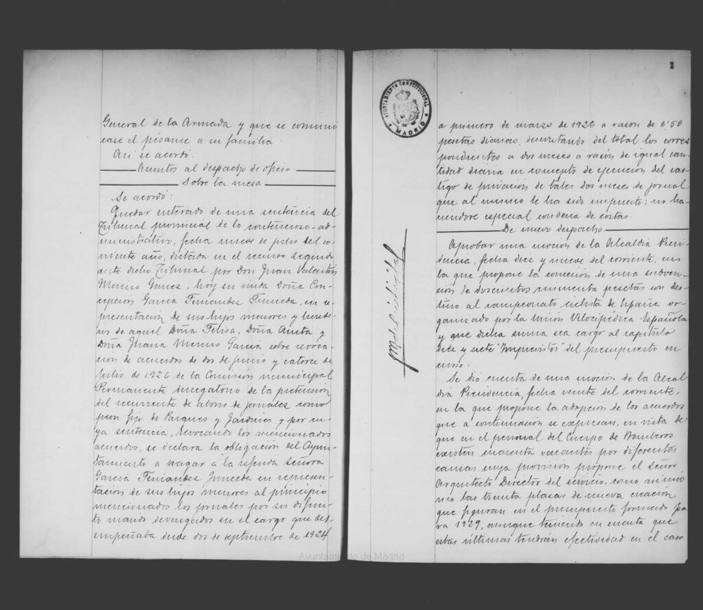 Miniatura de Actas de acuerdos del Ayuntamiento. Tomo 656 del año 1928 (25 octubre a 26 diciembre)