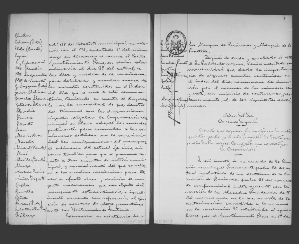 Miniatura de Actas de acuerdos del Ayuntamiento. Tomo 657 del año 1929 (29 enero a 14 mayo)