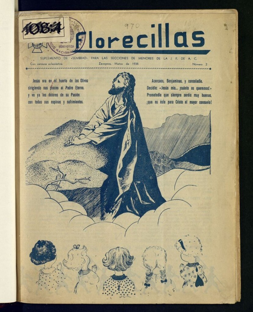 Miniatura de Florecillas : suplemento de "Sembrad" para las secciones de menores de J.F. de A.C.