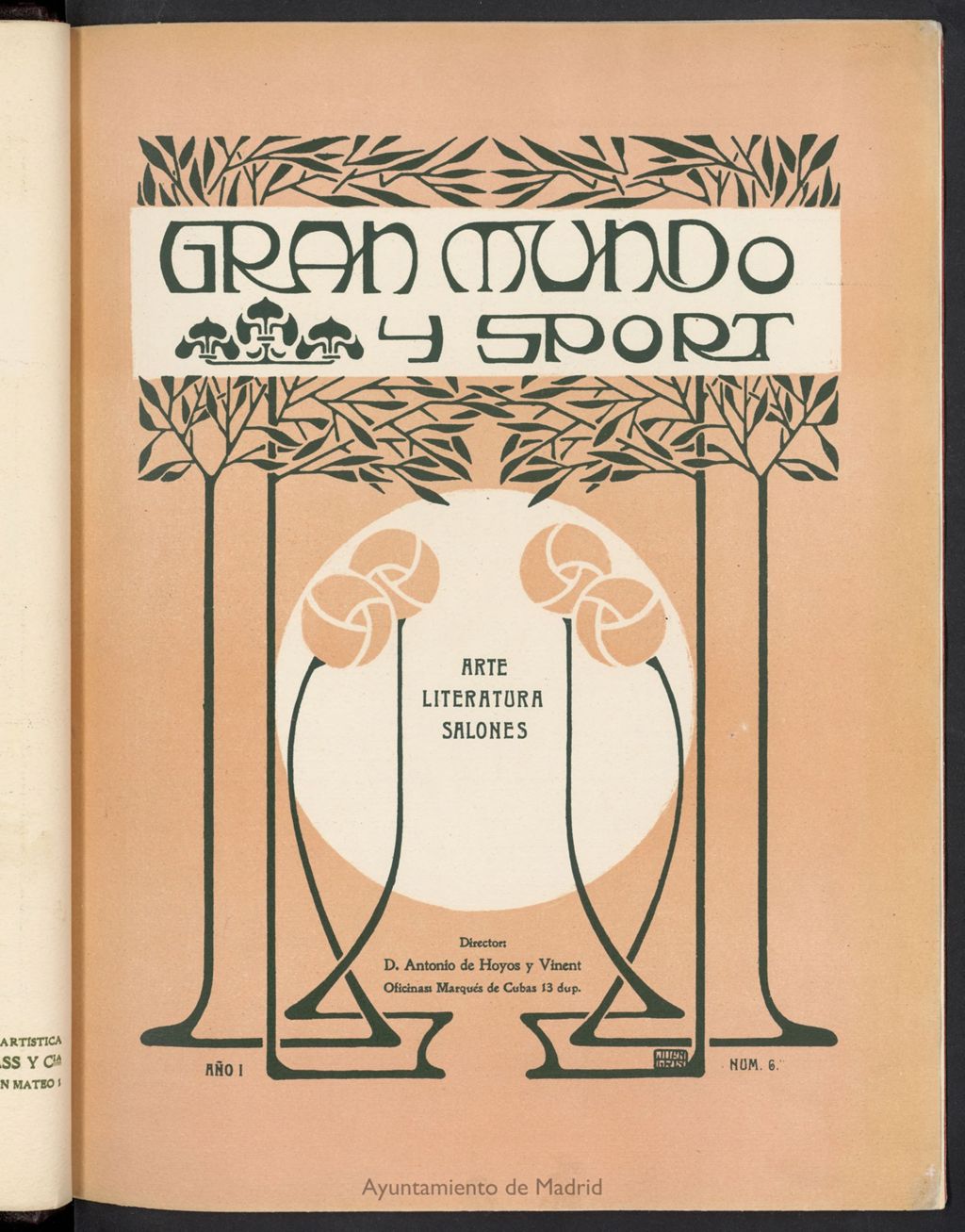 Miniatura de Gran Mundo y Sport : arte, literatura, salones del 20 de julio de 1906, nº 6