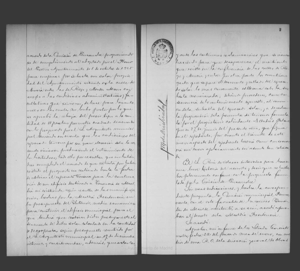 Miniatura de Actas de acuerdos del Ayuntamiento. Tomo 660 del año 1929 (20 febrero a 3 abril)