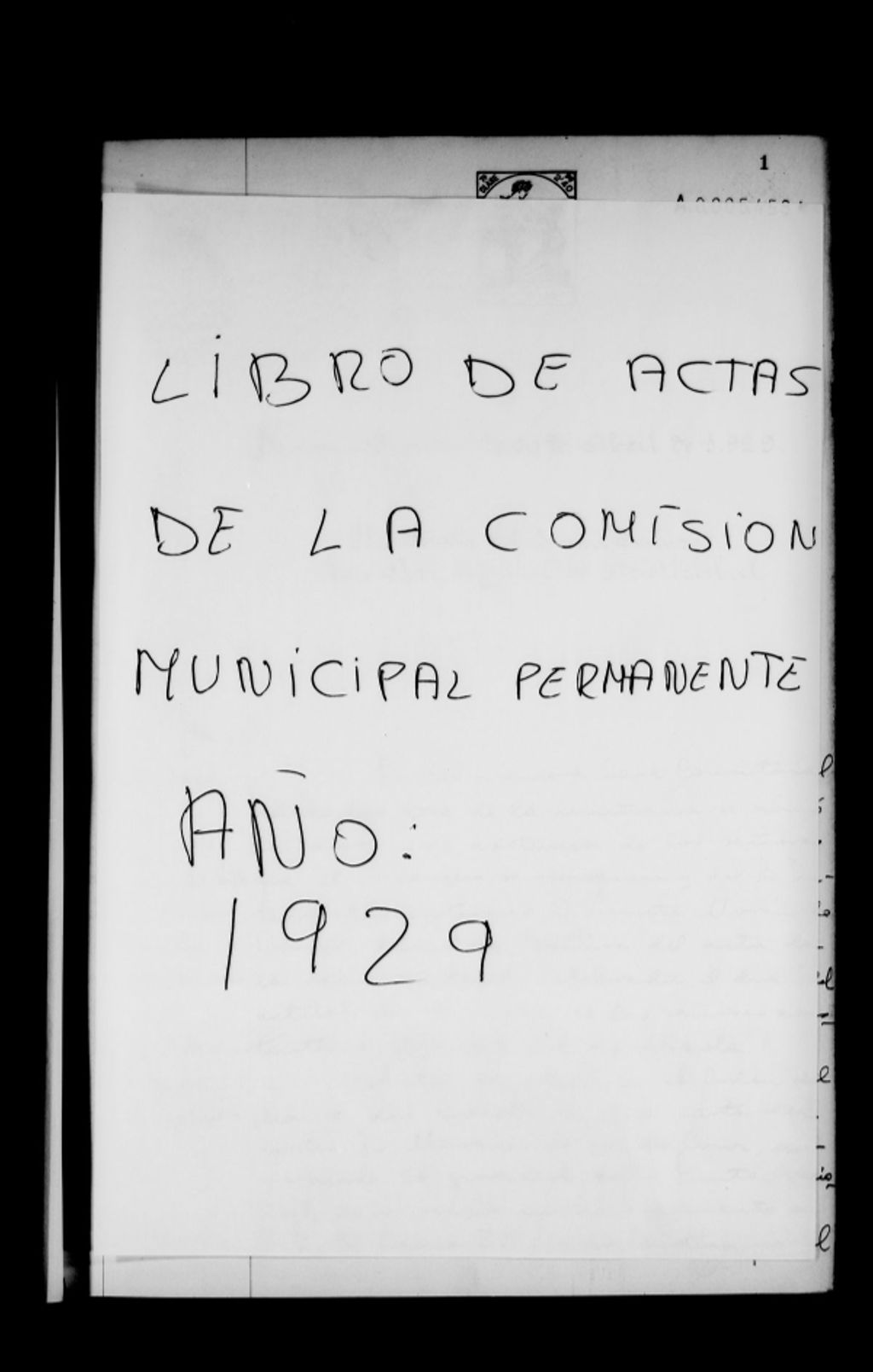Miniatura de Actas de acuerdos del Ayuntamiento. Tomo 661 del año 1929 (10 abril a 16 mayo)