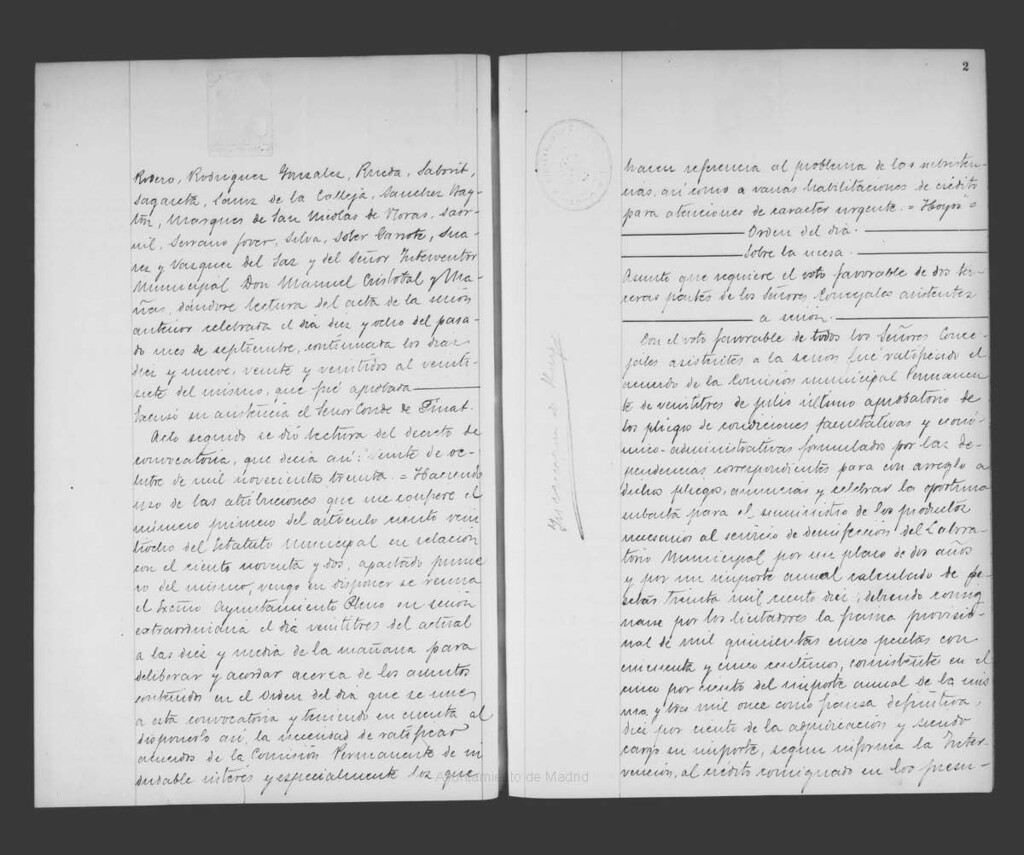 Miniatura de Actas de acuerdos del Ayuntamiento. Tomo 668 del año 1930 (25 octubre 1930 a 2 enero 1931)