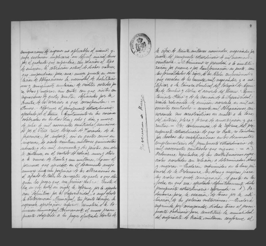 Miniatura de Actas de acuerdos del Ayuntamiento. Tomo 673 del año 1930 (1 julio a 16 julio)