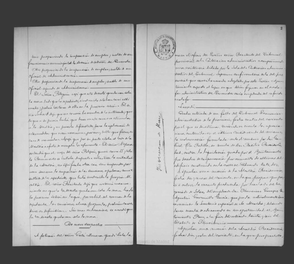 Miniatura de Actas de acuerdos del Ayuntamiento. Tomo 674 del año 1930 (23 julio a 15 octubre)