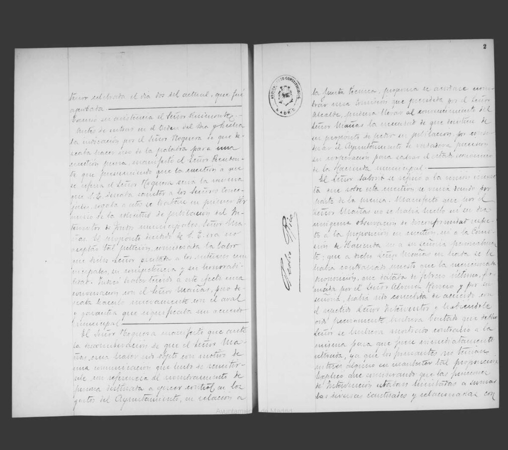 Miniatura de Actas de acuerdos del Ayuntamiento. Tomo 684 del año 1931 (9 octubre a 6 noviembre)