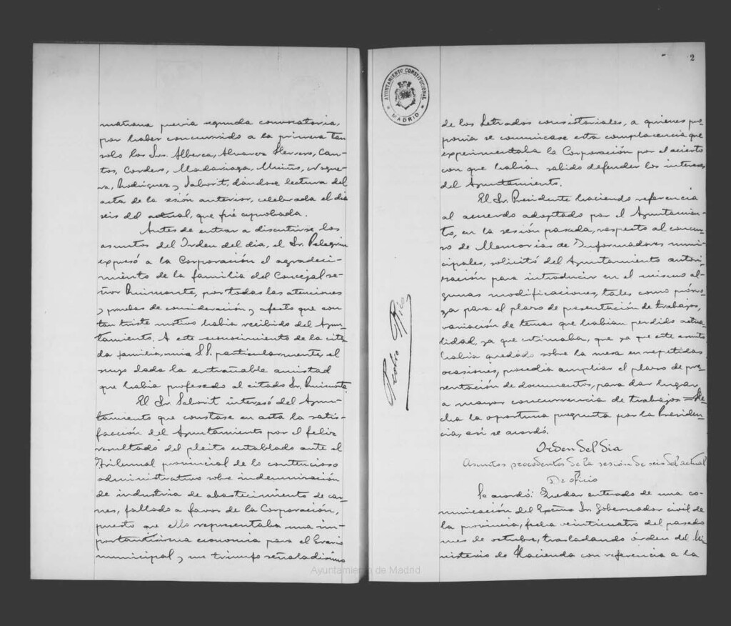Miniatura de Actas de acuerdos del Ayuntamiento. Tomo 685 del año 1931 (13 noviembre a 4 diciembre)