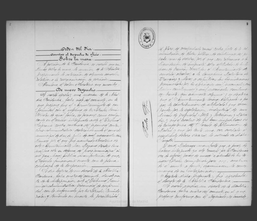 Miniatura de Actas de acuerdos del Ayuntamiento. Tomo 687 del año 1931 (9 diciembre a 31 diciembre)