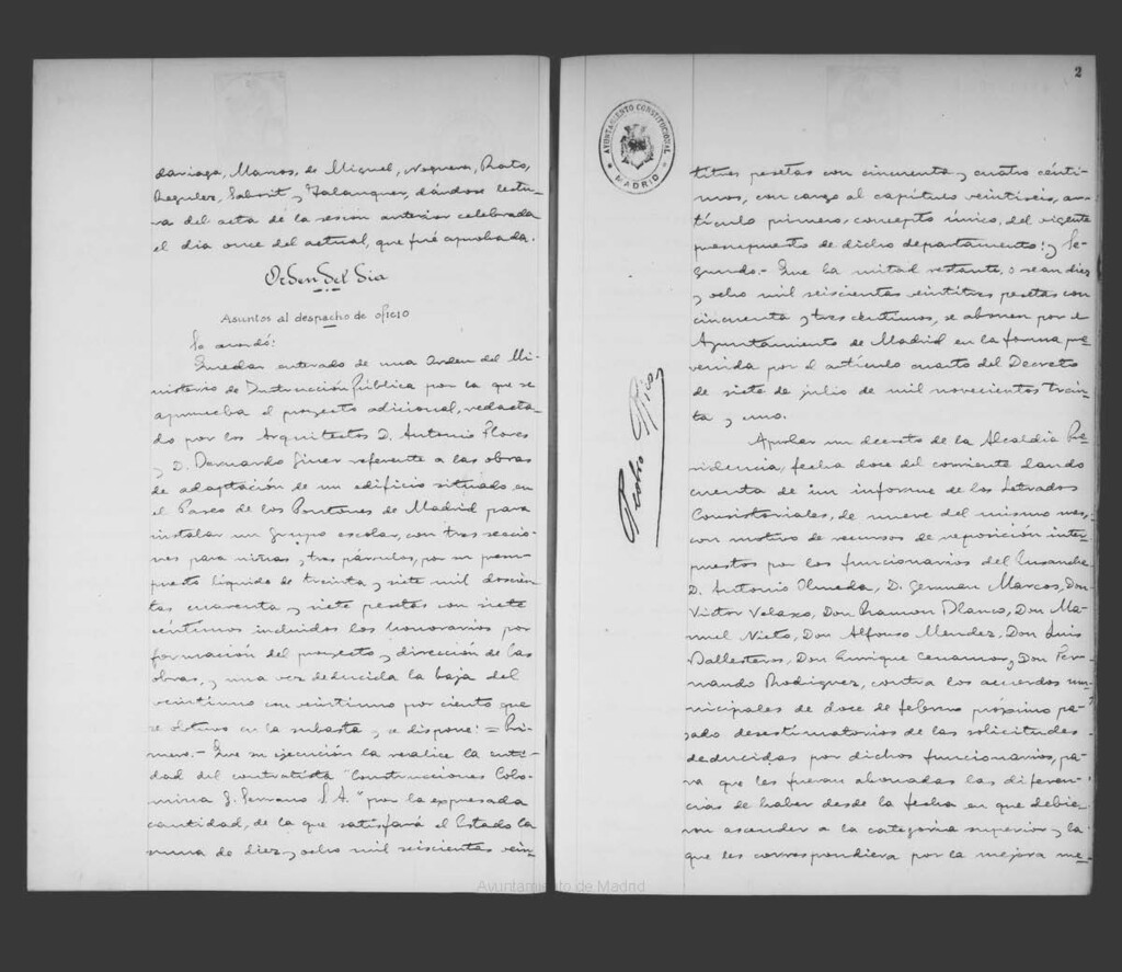 Miniatura de Actas de acuerdos del Ayuntamiento. Tomo 690 del año 1932 (18 marzo a 22 abril)