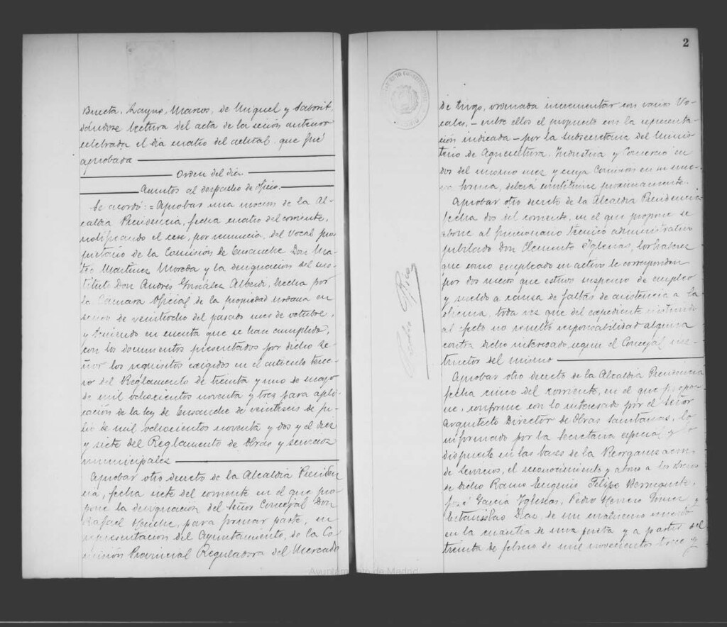 Miniatura de Actas de acuerdos del Ayuntamiento. Tomo 696 del año 1932 (11 noviembre a 2 diciembre)