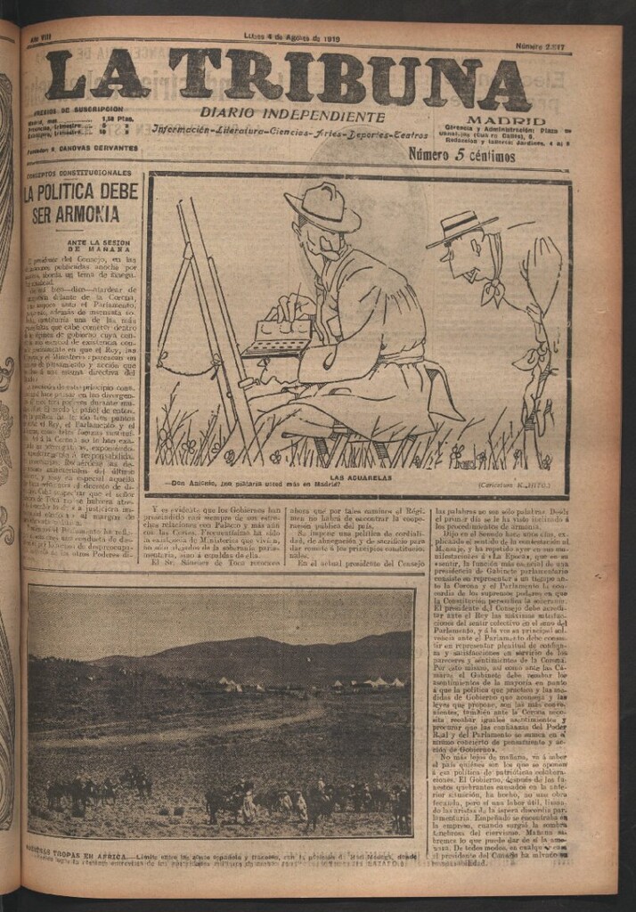 Miniatura de El Campo : agricultura, jardinería y sport del 1 de agosto de 1891, nº 15