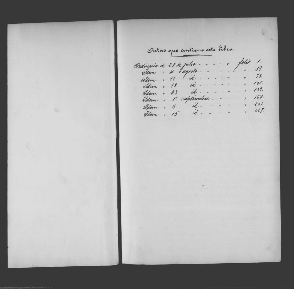 Miniatura de Actas de acuerdos del Ayuntamiento. Tomo 748 del año 1939 (28 julio a 15 septiembre)