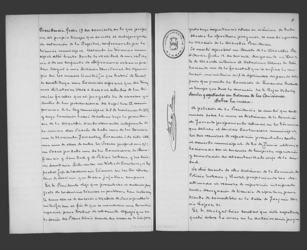 Miniatura de Actas de acuerdos del Ayuntamiento. Tomo 761 del año 1941 (23 julio a 24 octubre)