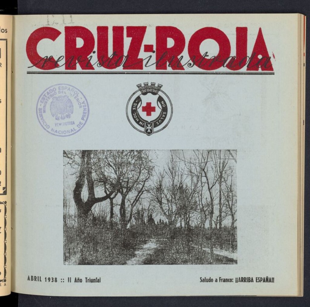 Miniatura de Cruz Roja : revista ilustrada de abril de 1938, nº 13