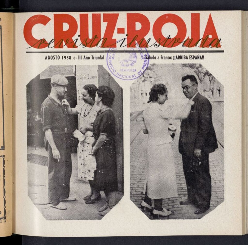 Miniatura de Cruz Roja : revista ilustrada de agosto de 1938, nº 17