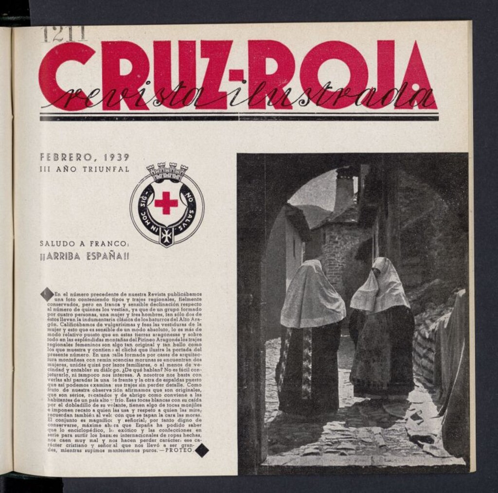 Miniatura de Cruz Roja : revista ilustrada de febrero de 1939, nº 23