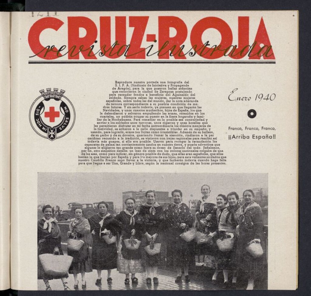 Miniatura de Cruz Roja : revista ilustrada de enero de 1940, nº 34
