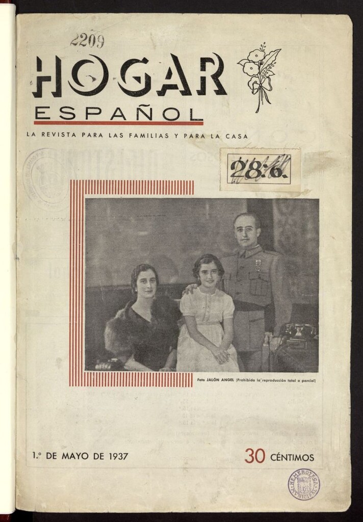 Miniatura de Hogar español : la revista para las familias y para la casa