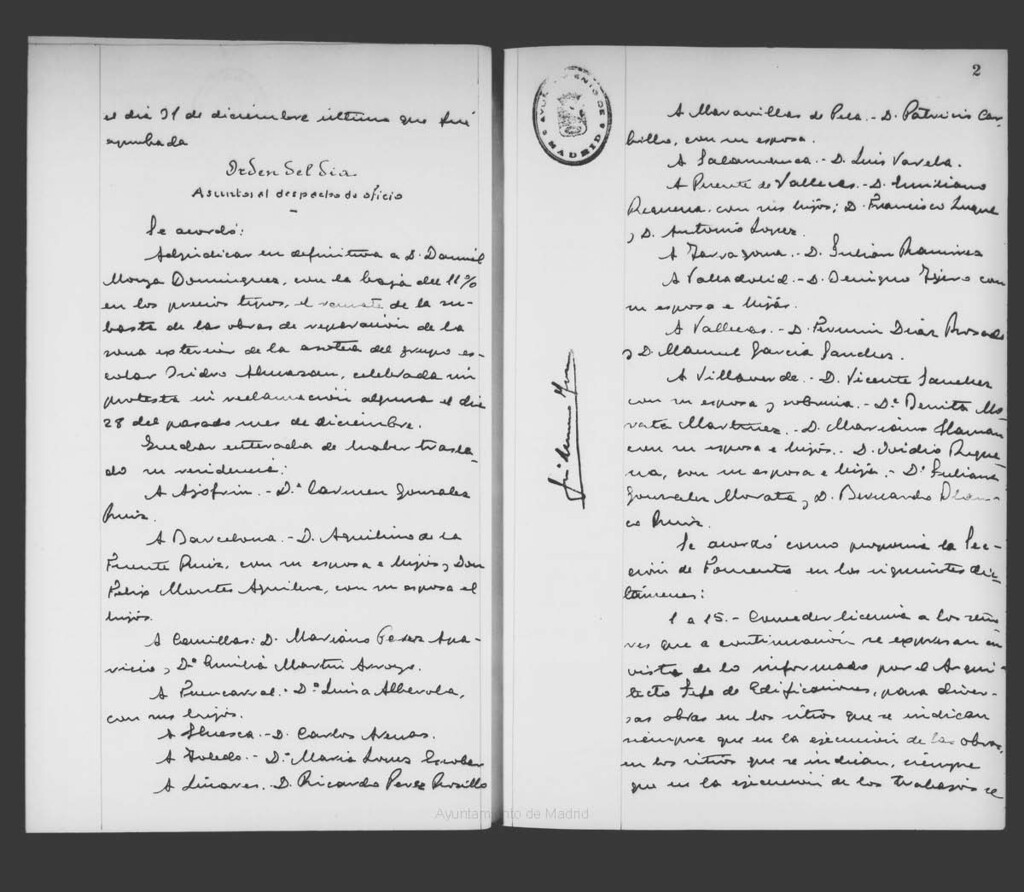 Miniatura de Actas de acuerdos del Ayuntamiento. Tomo 811 del año 1949 (7 enero a 4 marzo)