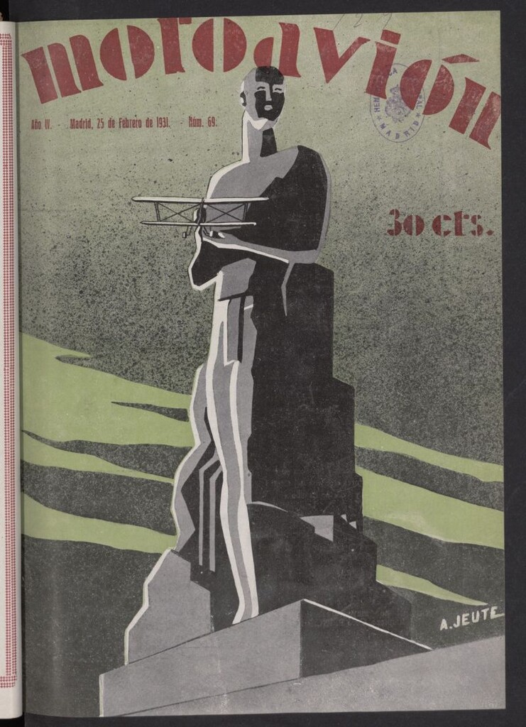 Miniatura de Motoavión: revista práctica de automovilismo y aviación del 25 de febrero de 1931, nº 69