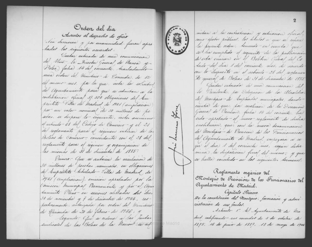 Miniatura de Actas de acuerdos del Ayuntamiento. Tomo 824 del año 1951 (7 diciembre a 28 diciembre)