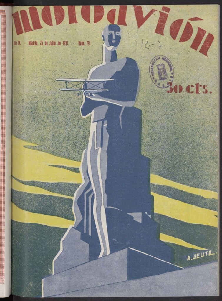 Miniatura de Motoavión: revista práctica de automovilismo y aviación del 25 de julio de 1931, nº 79